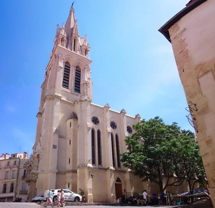 Apt Cosy Central Eglise Saint-Anne Montpellier Exterior foto